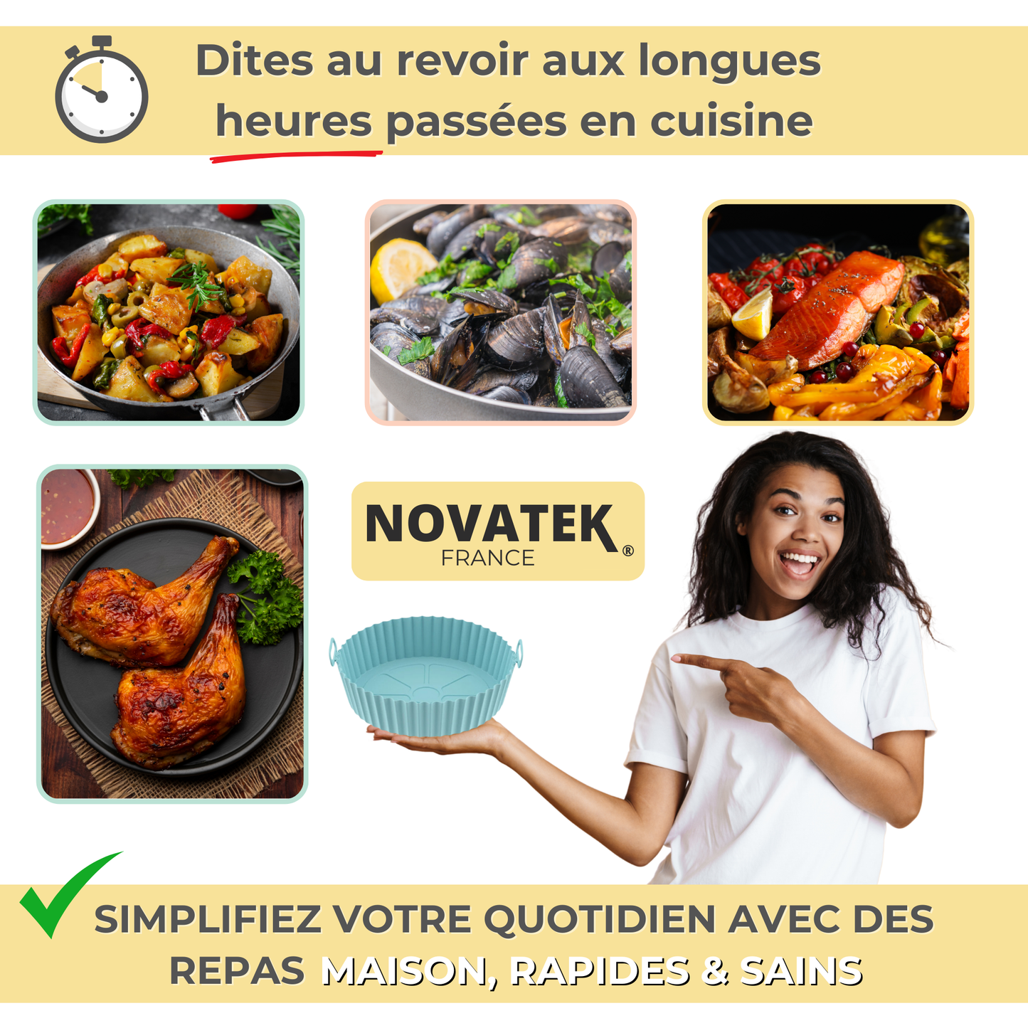 LE MOULE PARFAIT EN SILICONE 100% PUR - 2 ACHETÉS = 2 OFFERTS